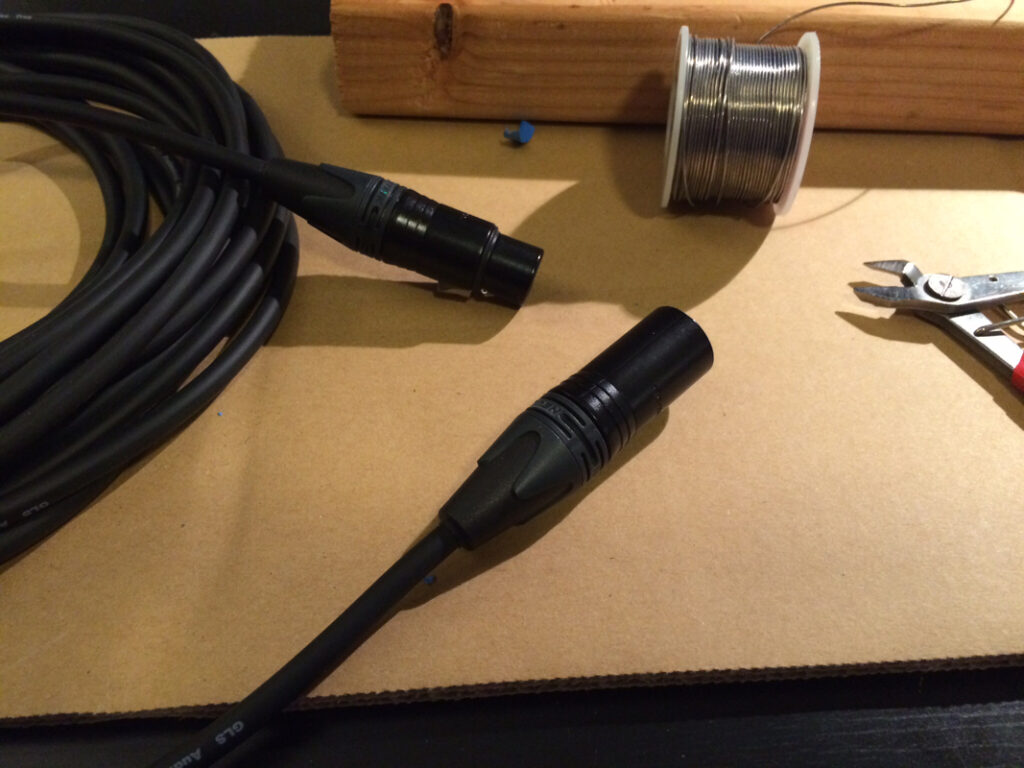 Making your own XLR cables (studio DIY) 3