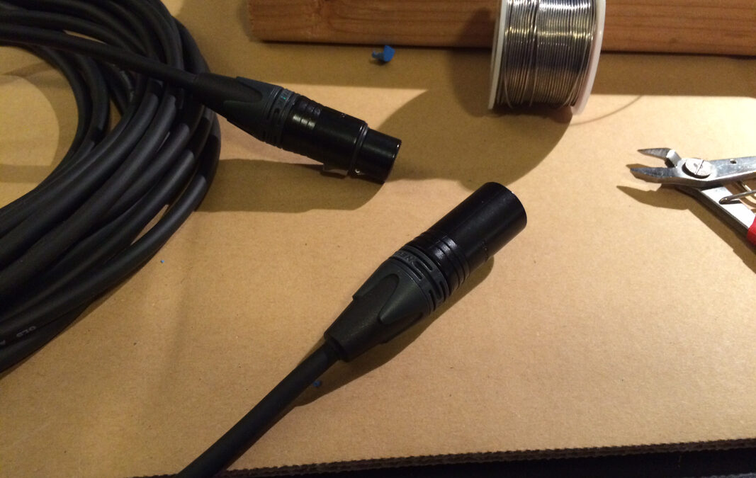Making your own XLR cables (studio DIY)